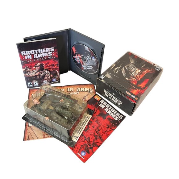 Brothers in Arms Hell's Highway Limited Edition (PC-DVD-2008) Pre-owned - Picture 3 of 13